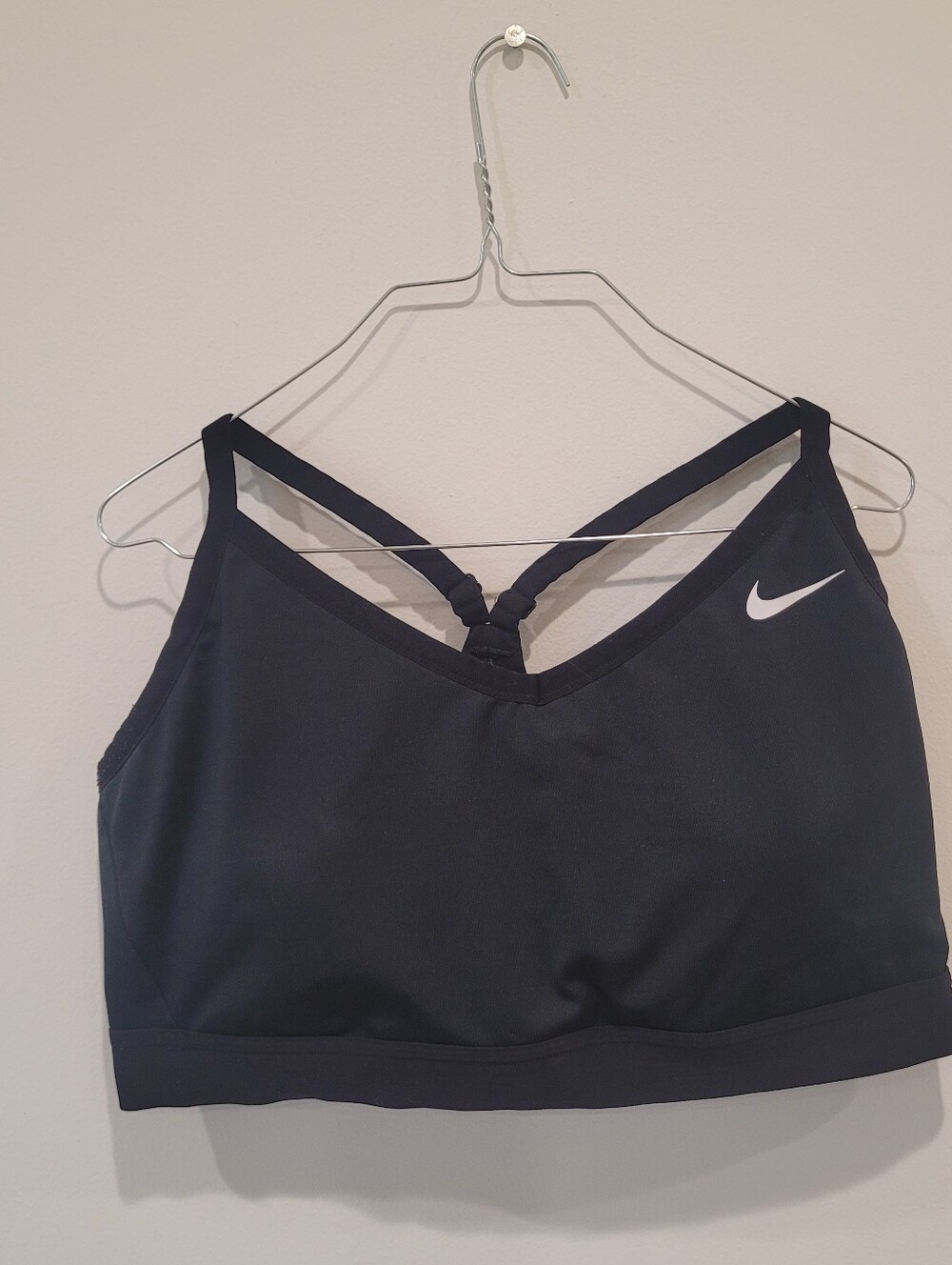 Nike Dri Fit Sports Bra Black Size 2X